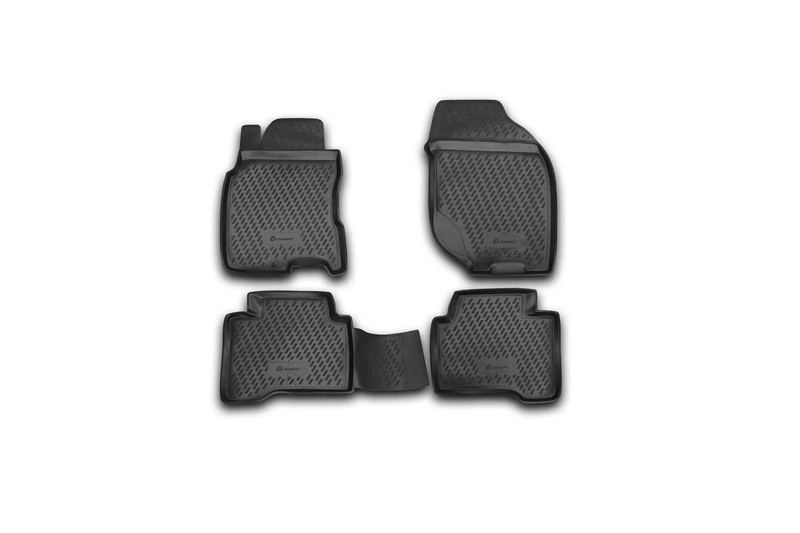 Element EXP.CARNIS00033 Rubber Floor Mats for Nissan X-Trail 030 (I) 4-Piece 2001-2007 Black