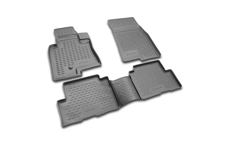 Element EXP.NLC.35.05.210 Rubber Floor Mats for Mitsubishi Pajero III 5D 2002-2006 4-Piece Set Black
