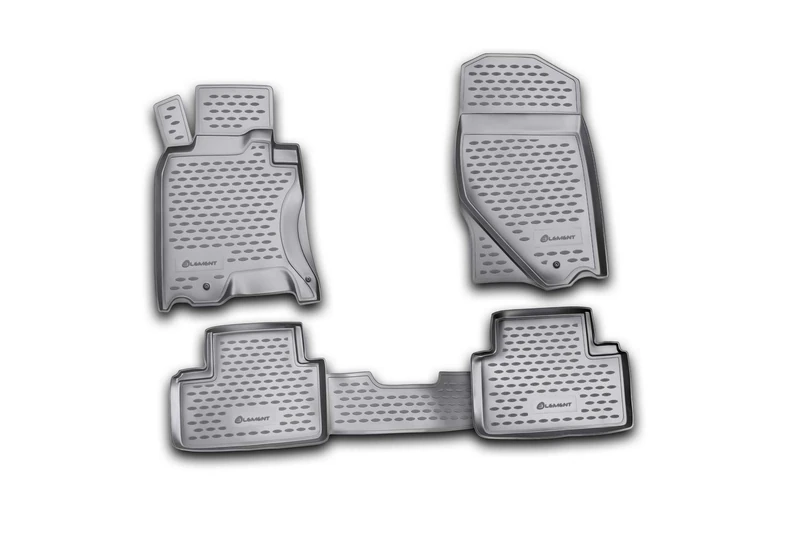 Element EXP.NLC.76.07.210k Rubber Mats Floor Mats INFINITI G35X 2006-2009 Set of 4 Black