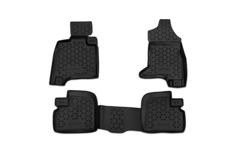 Element EXP.RSA-35.26.210 Rubber Floor Mats for Mitsubishi i-MiEV 2011 – Set of 4, Black