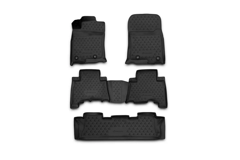Element EXP.NLC.3D.29.29.210k 3D Rubber Floor Mats Lexus GX 460 2013 – 5 Pieces, Black