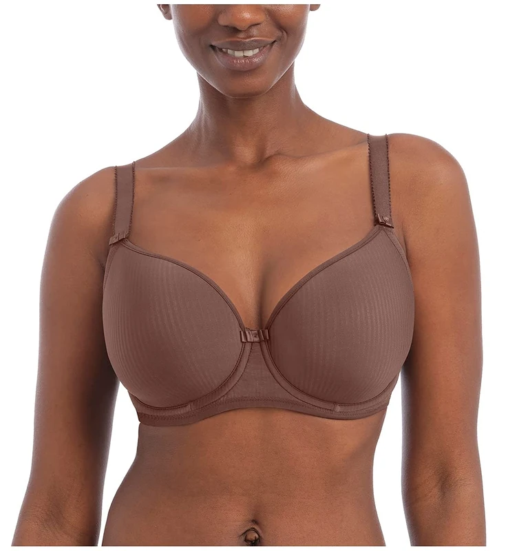 Freya Women's Idol Underwire Molded T-Shirt Bra, Opaque, Crt, 30F