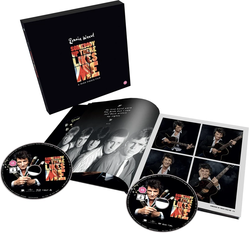 Ronnie Wood - Somebody Up There Likes Me (NEW DELUXE DVD,BLU-RAY SET) [NTSC]