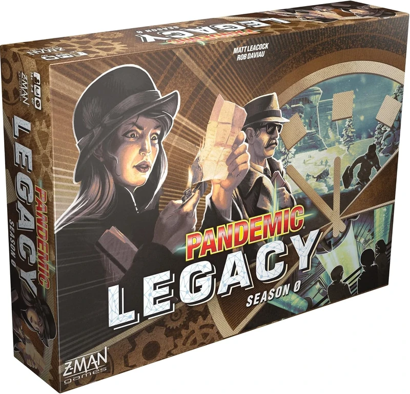Z-Man Games | Pandemic Legacy Season 0 | Board Game | Ages 14+ | For 2 to 4 Players | 60 Minutes Playing Time