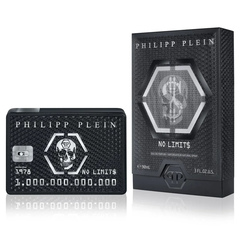 Philipp Plein No Limits Ep 90 Ml (3 Un.50 Ml+3 Un.90 Ml+1 Free Tester) OR (6Un.90Ml+1 Free Tester) New