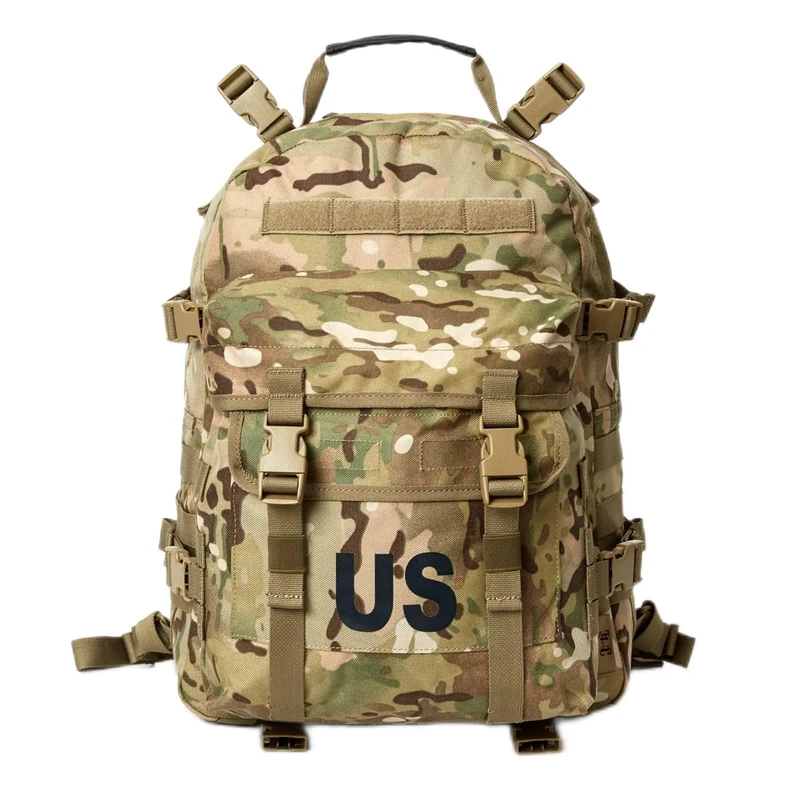 MT Military Army MOLLE 2 Tactical Assault Backpack, Rifleman 3 Day Pack, Medium Rucksack Multicam Camo