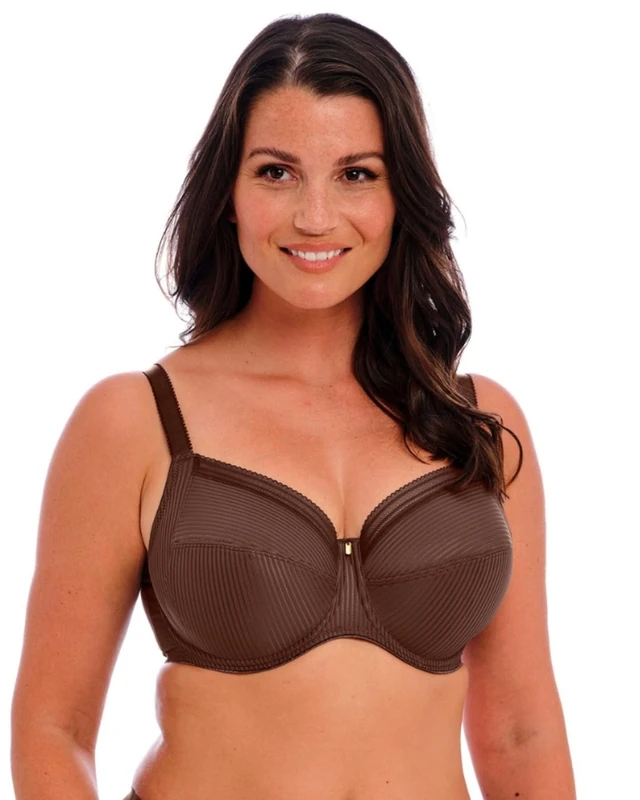 Fantasie Fusion Full Cup Side Support Bra Coffee Roast Brown 40G