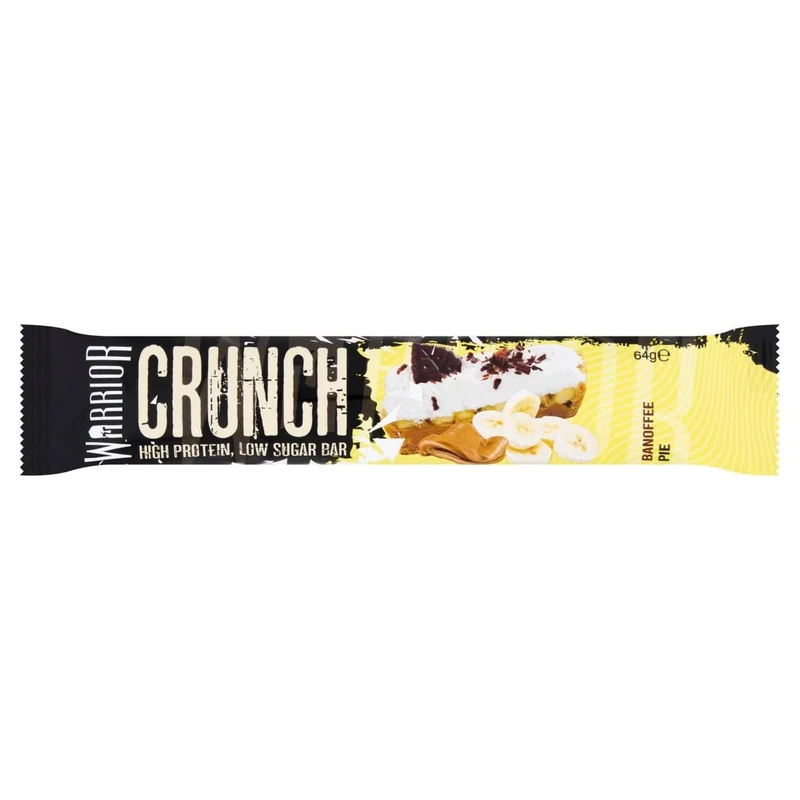 Warrior Crunch Bars Banoffee Pie - 64g Protein Bar