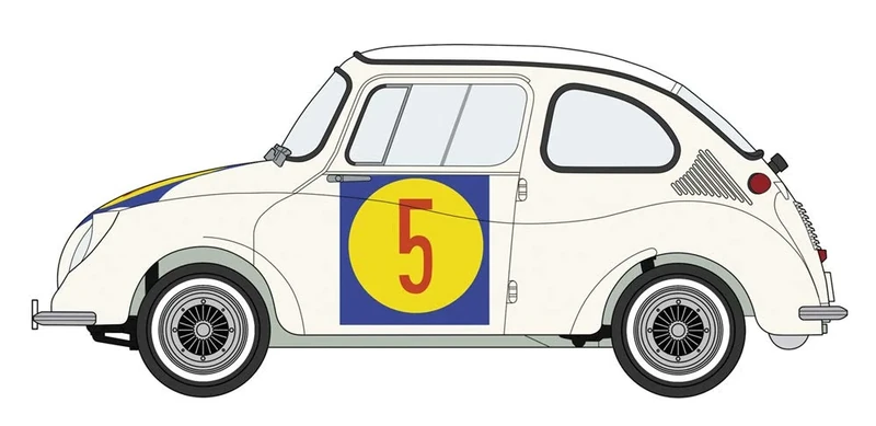 Hasegawa 1:24 Subaru 360 1963 1St Japan GP C-L Class
