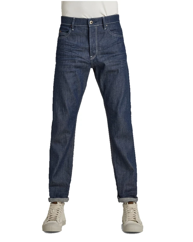 G-Star Men's Triple A Regular Straight Jeans C, Blue (raw denim D19164-C665-001), 28W / 32L