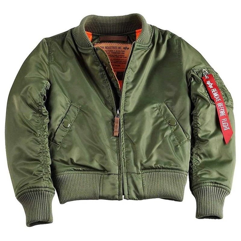 Alpha Industries MA-1 VF 59 Kids Bomber Jacket Sage-Green