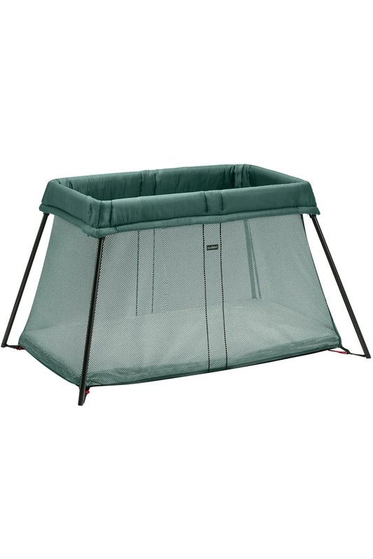 BabyBjorn Resesang Light Travel Cot - Dark Green
