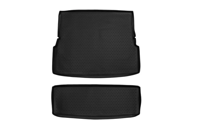 Element EXP.NLC.76.02.B13 Tailored Fit Rubber Boot Liner Protector Mat for Infiniti QX56, 2004-2010, SUV, 2 pcs