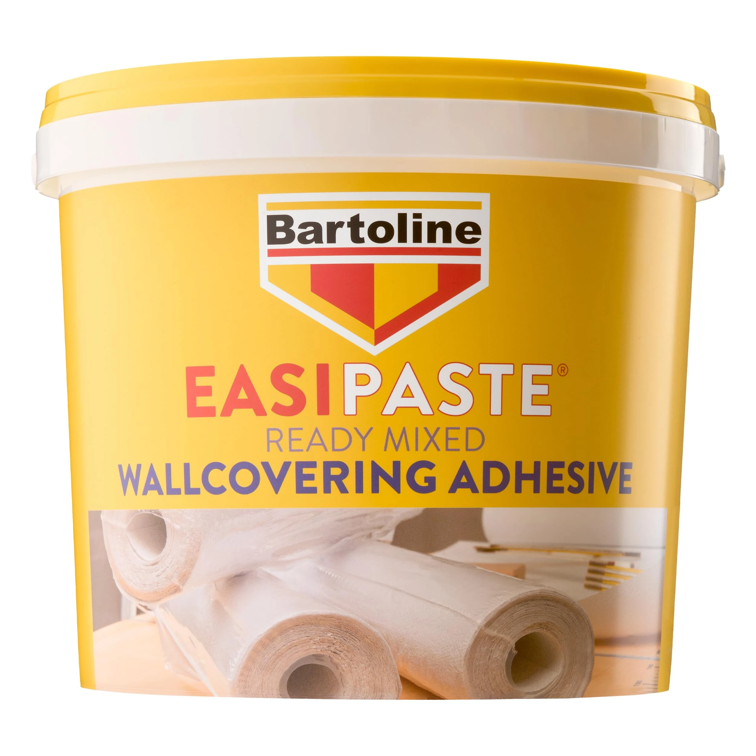 Bartoline Easipaste® Ready Mixed Wallpaper Adhesive 5kg - High Initial Tack, No Mixing, Suitable for Vinyl, Blown Vinyl, Embossed, Washable & Paste The Wall Wallcoverings