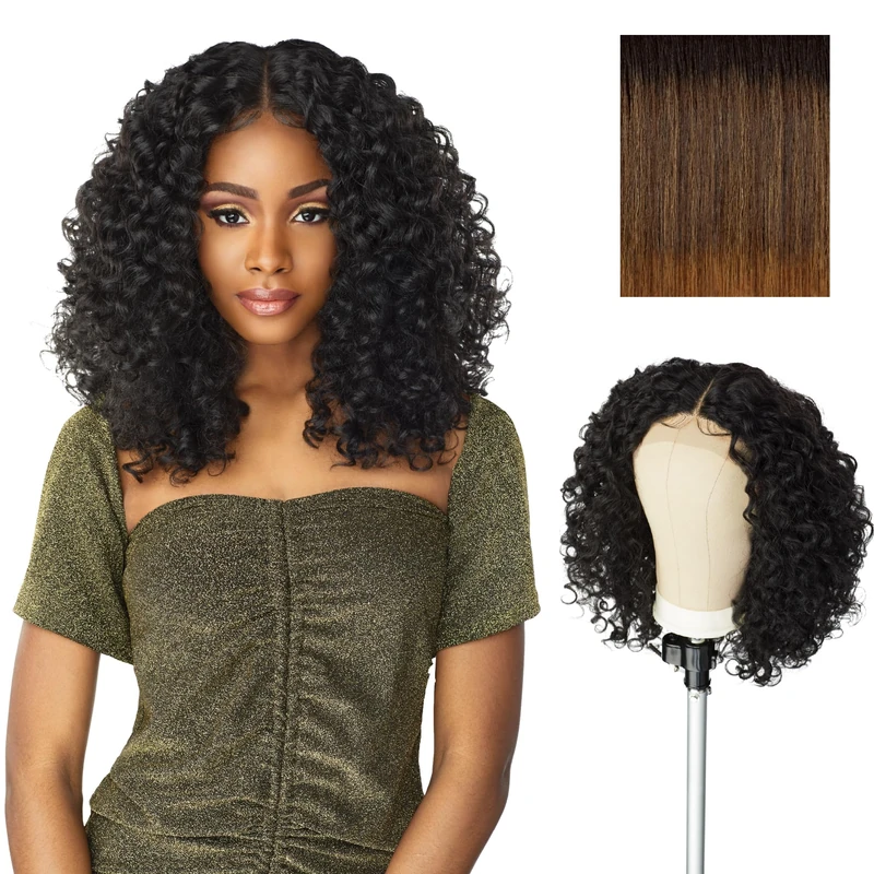 Sensationnel HD Lace Front Wig Butta Unit 5 (T4/GOLDENBROWN)