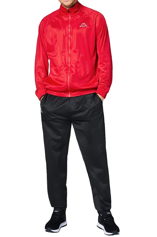 Kappa Men's 303307-19-1663_S Tracksuits, Red, S