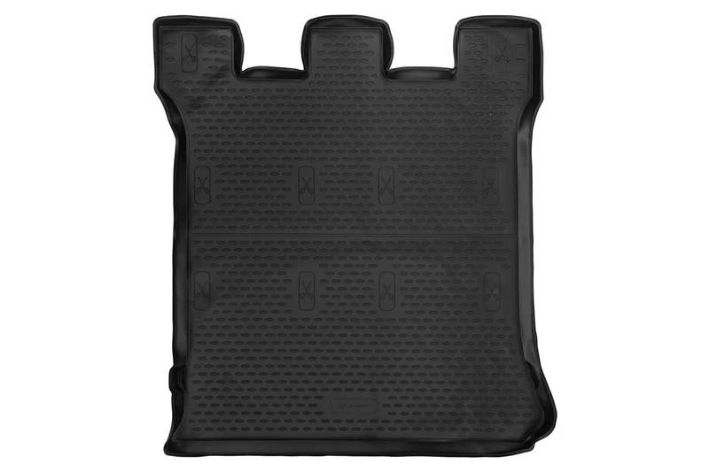 Element Tailored Fit Rubber Boot Liner Protector Mat for VOLKSWAGEN Sharan, 1995-2010, minivan, side board 38 mm, 1 pc.