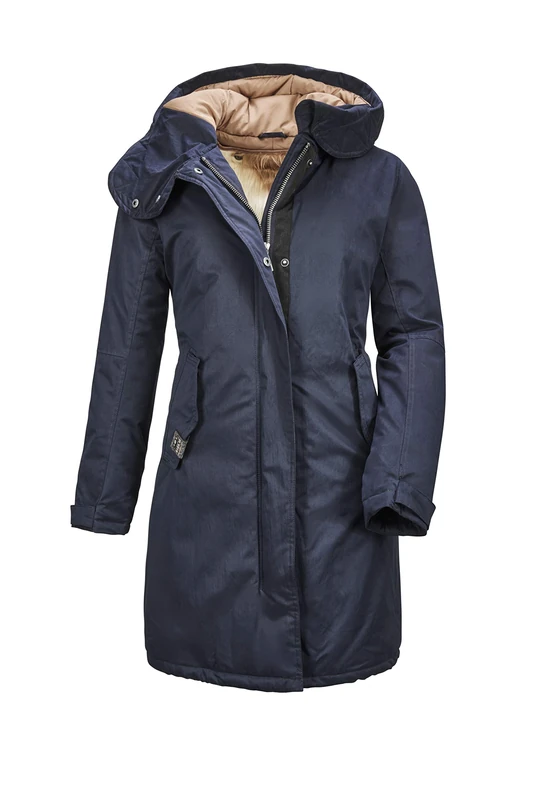 G.I.G.A. DX Women's Stormiga Wmn Prk B Casual 3-in-1 Functional Parka with Hood and Detachable Vest, womens, Casual 3-in-1 functional parka with hood, with detachable vest., 35819-000, dark navy, 38