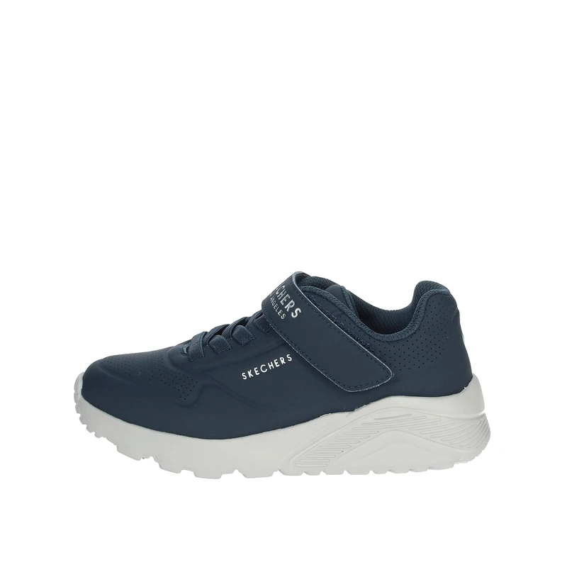 Skechers Boy's Uno Lite Vendox Sneakers, Navy Synthetic & Trim_L, 4 UK Child