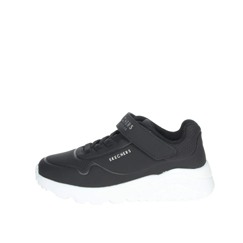 Skechers Boy's Uno Lite Vendox Sneakers, Black Synthetic & Trim _L Run, 13 UK Child