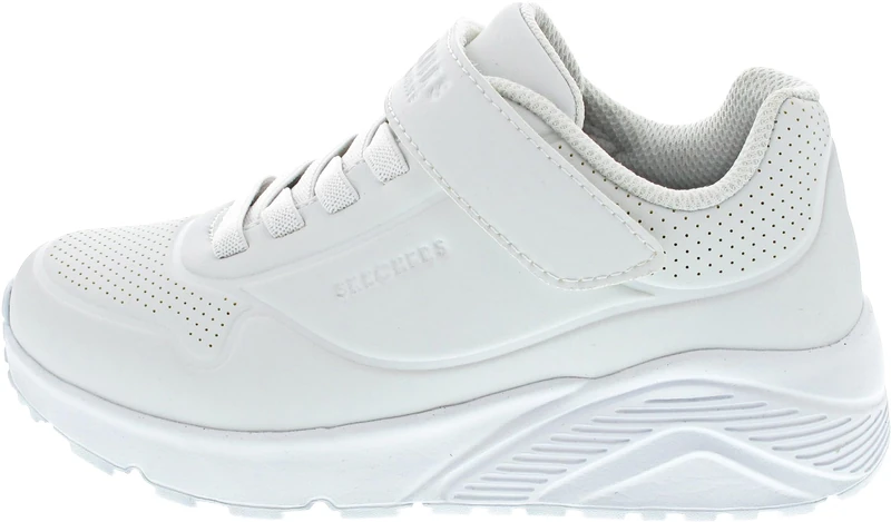 Skechers Boy's Uno Lite Vendox Sneakers, White Synthetic & Trim_L, 3 UK Child
