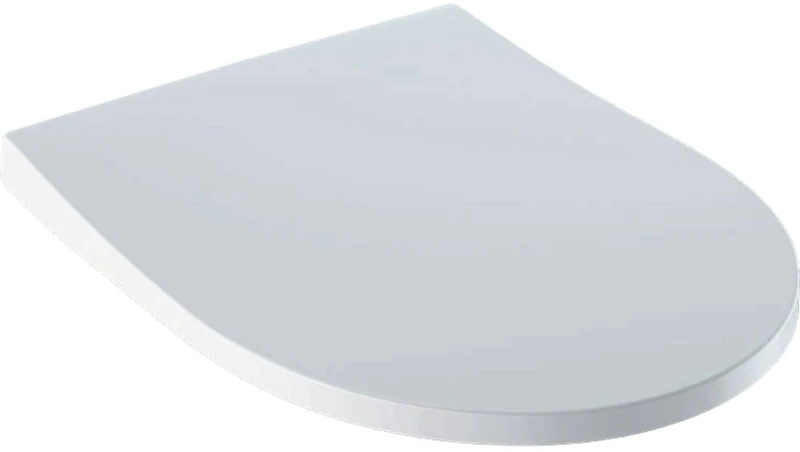 Geberit K13689 iCon Toilet Seat Slim Design with Soft-Close Mechanism and Quick Release White - Image 1