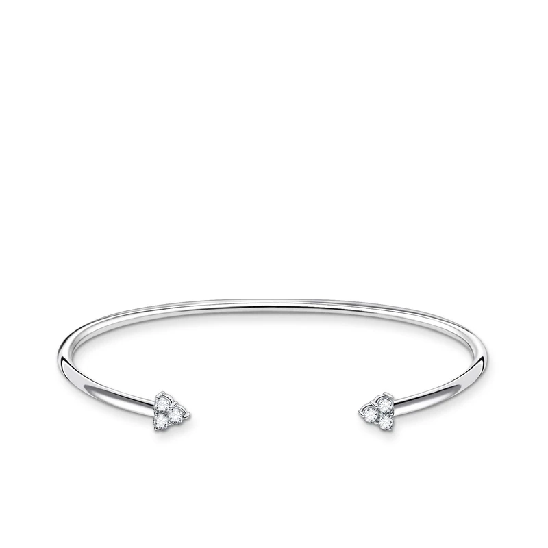 THOMAS SABO AR105-051-14-L17.5 Women's Bangle 925 Sterling Silver, 17,5 cm, Sterling Silver, Not applicable
