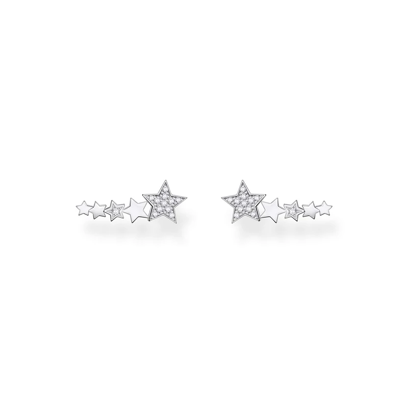 THOMAS SABO Women Ear climber stars 925 Sterling Silver H2159-051-14