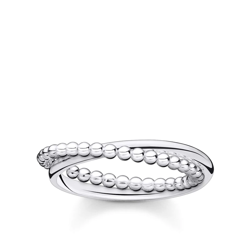 Thomas Sabo Ring double dots silver 925 Sterling Silver