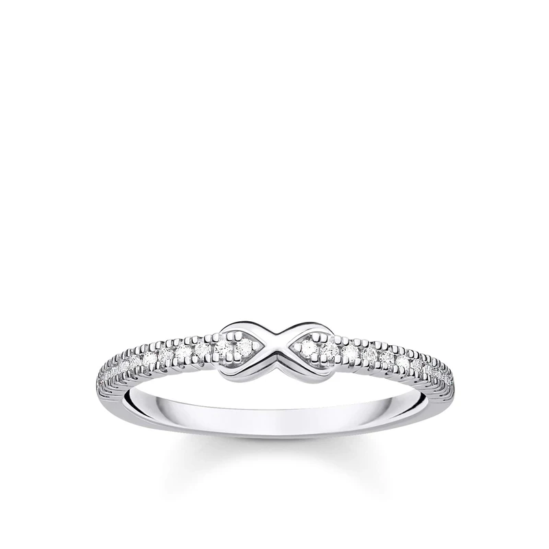 Thomas Sabo Ring infinity with white stones silver 925 Sterling Silver