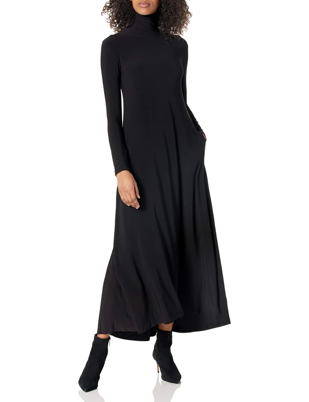 Norma Kamali Women's Casual Dress, Black, M
