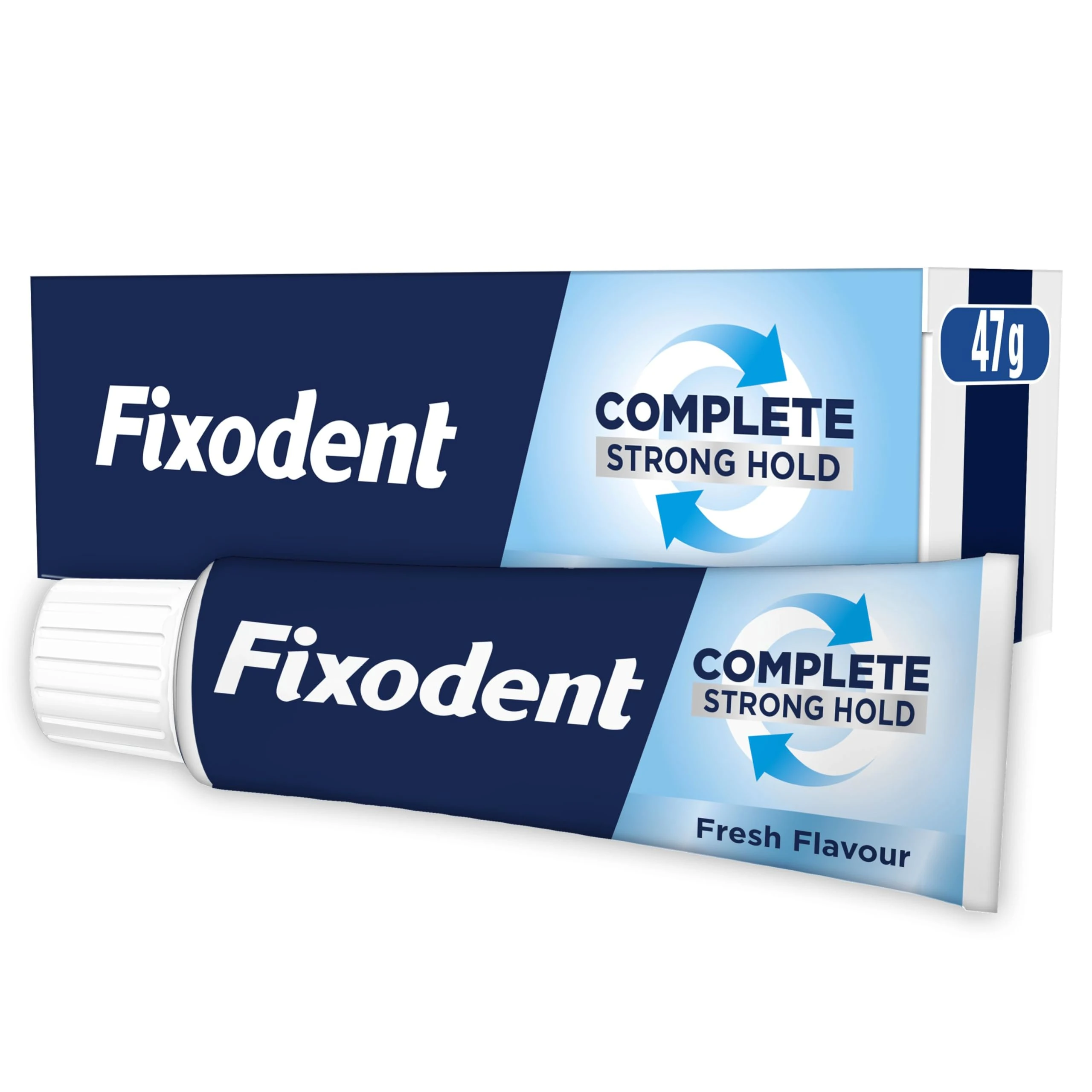 Fixodent Complete Denture Adhesive, Fresh Flavour 47g