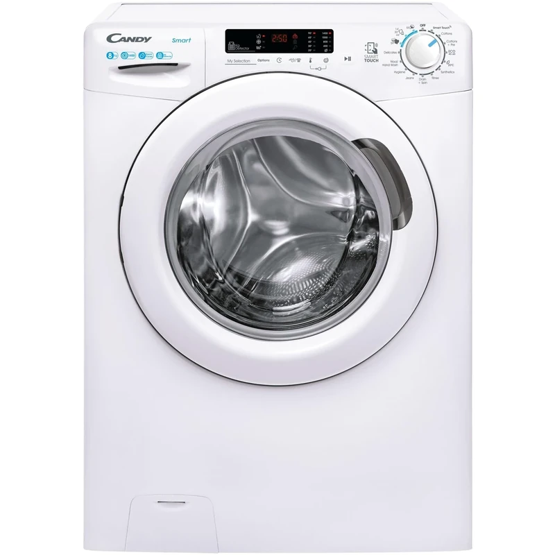 8kg 1400rpm Freestanding Washing Machine - White