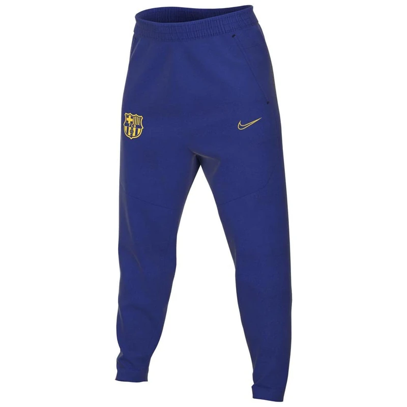 Nike Fcb M Nsw Tch PCK Pant Sport Trousers - Deep Royal Blue/Deep Royal Blue/(Amarillo) (No Sponsor), Small