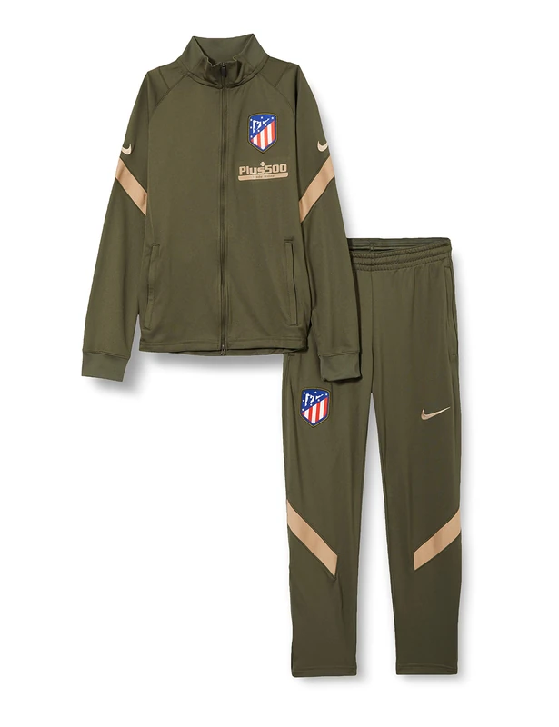 NIKE ATM Y Nk DRY STRKE TRK Suit K Tracksuit - Cargo Khaki/Cargo Khaki/Khaki/(Khaki) (No Sponsor-PLYR), X-Large