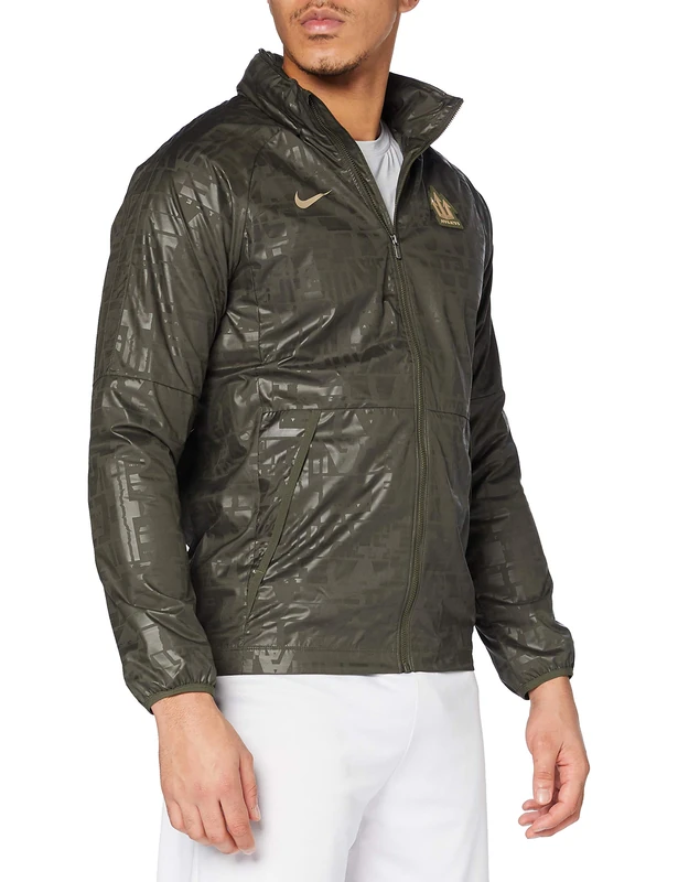 Nike ATM M Nk Awf LTE Jkt Sport Jacket - Cargo Khaki/(Khaki) (No Sponsor), X-Small