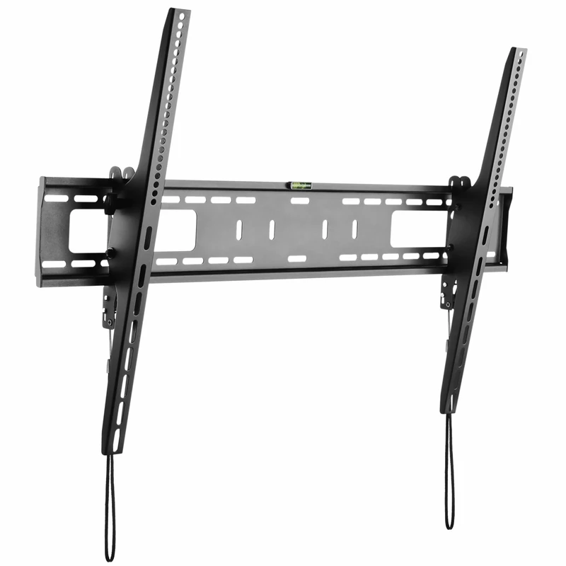 RICOO TV wall mount slim flat N2396 tilt bracket for 60-100 Inch LED LCD and curved television universal VESA 500x300-900x600 black