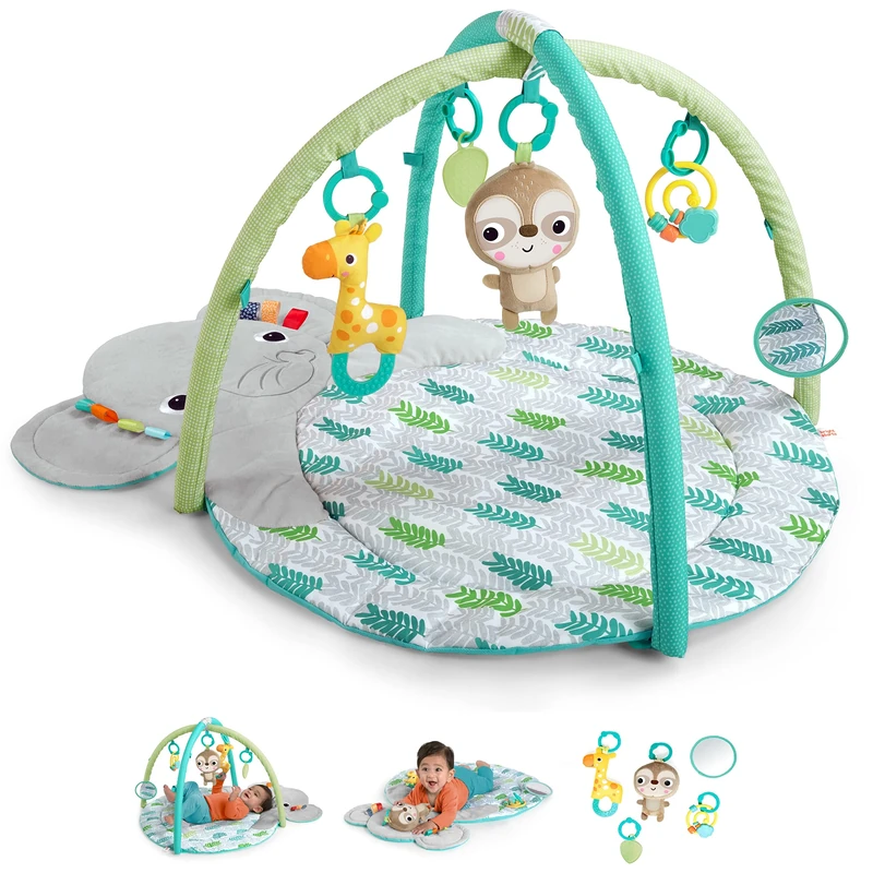 Bright Starts Elephant Activity Baby Gym and Play Mat (12590)