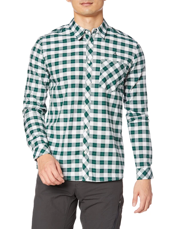 Schöffel Colfosco Shirt Men's Shirt - Sea Moss, 62