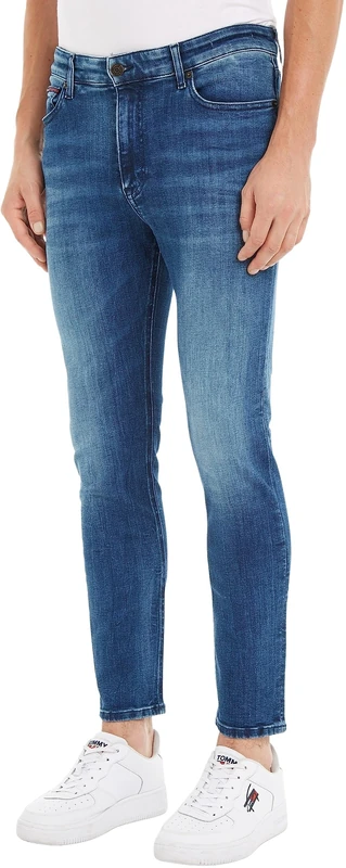 Tommy Hilfiger Men's Simon Skny Dyjmb Dm0dm09563 Denim Pants, Blue (Dynamic Jacob Mid Blue Stretch), 38W / 36L