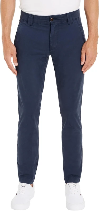 Tommy Jeans Men's Tjm Scanton Chino Pant Pants, Twilight Navy, 29W / 30L