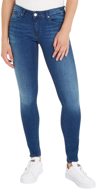 Tommy Jeans Women's Sophie Stretch Jeans, Blue (New Niceville Mid Blue Stretch), 30W/30L