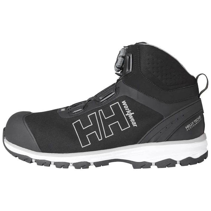 HH Workwear Men's X Shoes, Black Grey, 38.5 EU