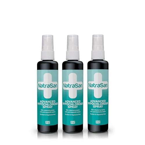 NatraSan Advanced Hypochlorous Spray, unmatched cleansing to soothe, hydrate and protect your skin. (100ml - 3 pack)