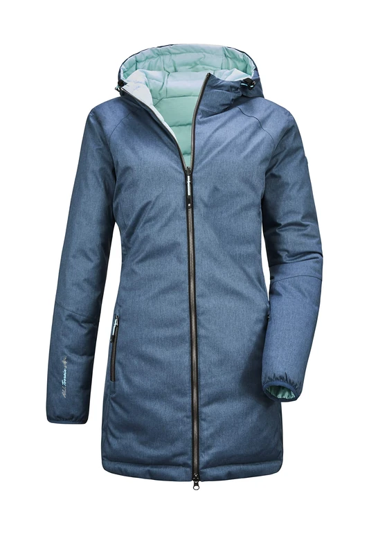 Killtec Women's Ostfold Wmn Prk F Reversible Parka with Hood