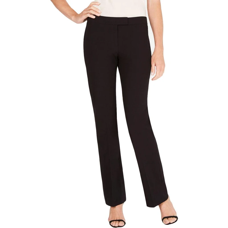 Anne Klein Women's Flare Leg Pant, Anne Black, 16