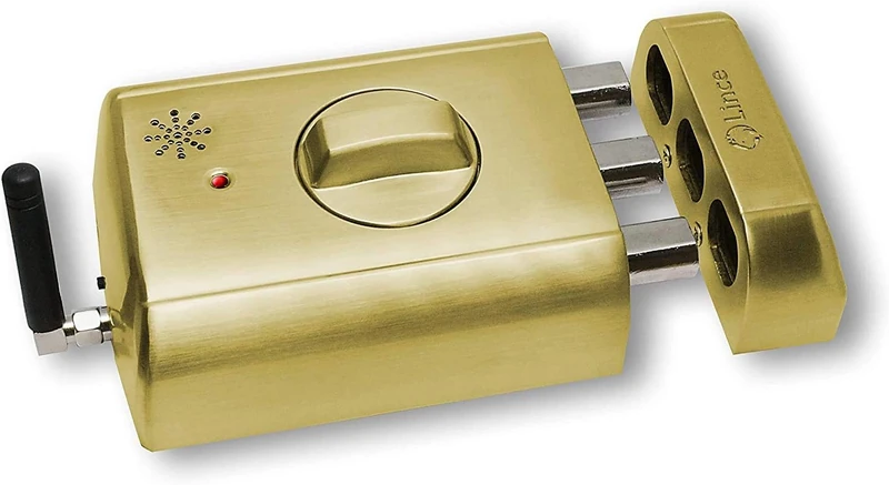SUPRATRONIK 4940TK-HL Lince Invisible Electronic Security Lock with Alarm - Gold