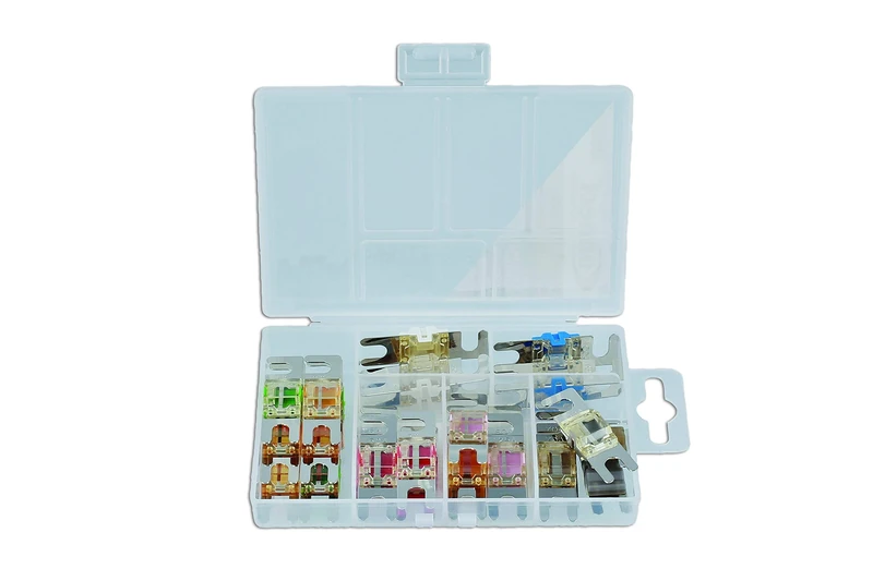 Connect 37645 Assorted Midi Fuses (Nickel) Box 28pc