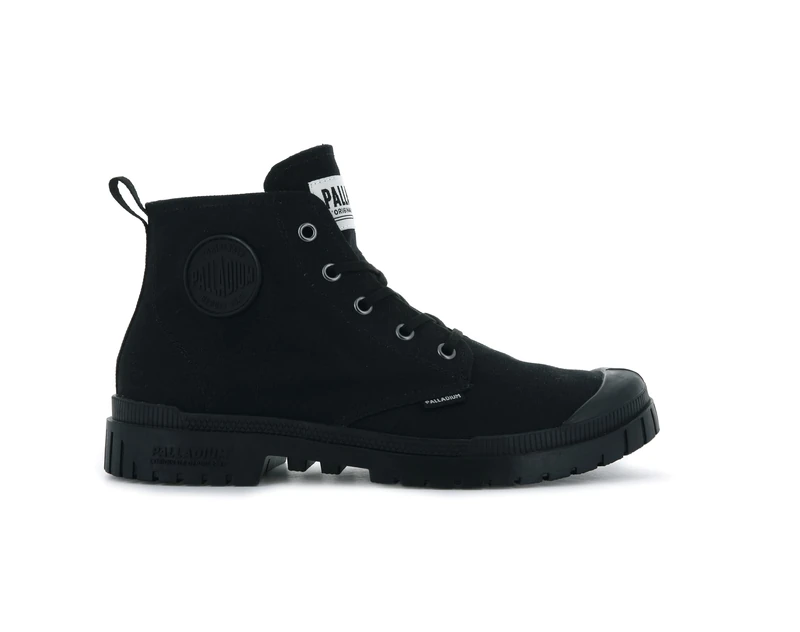 Palladium Pampa SP20 HI CVS, Unisex Adults’ Sneaker, Black/Black, 10 UK