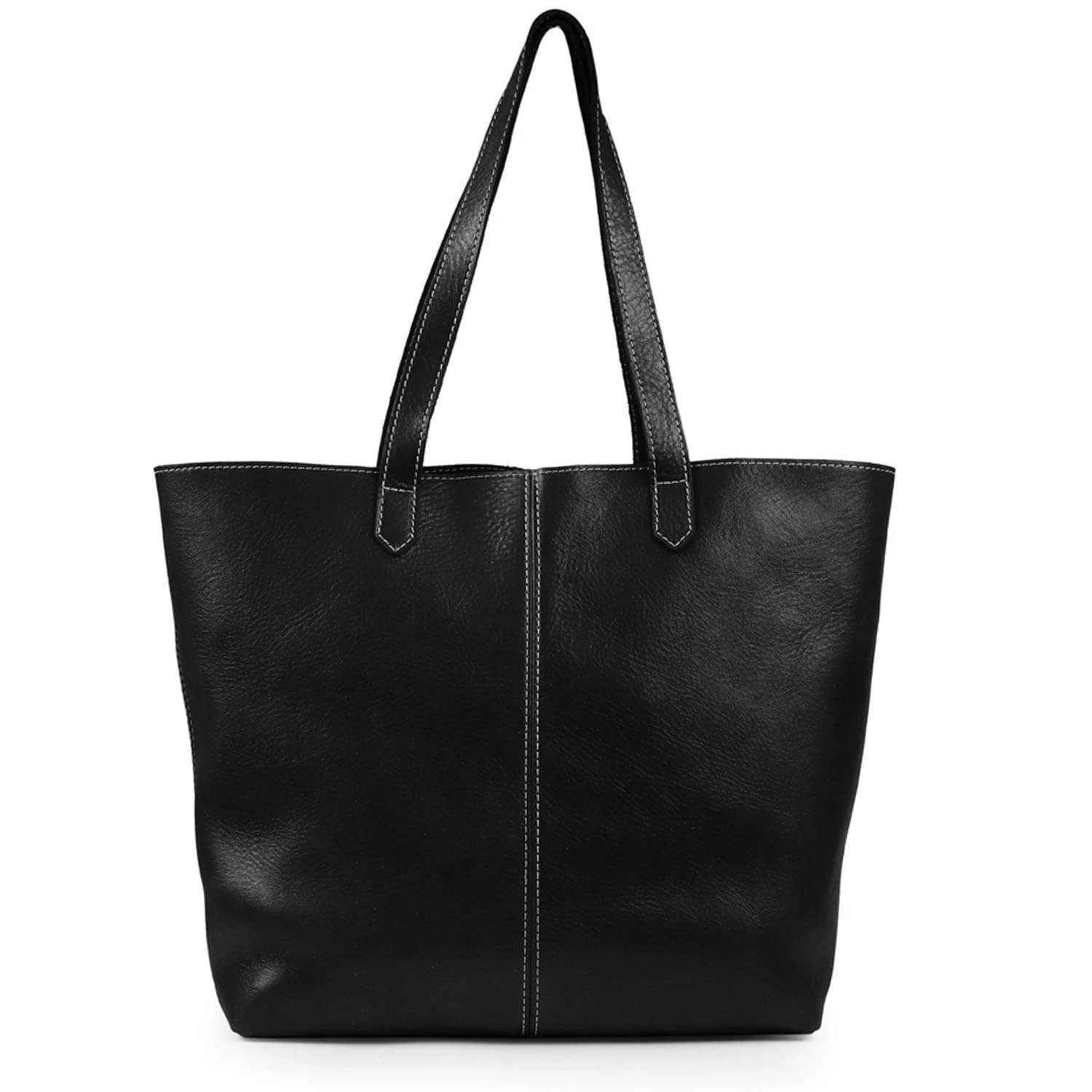 LONDO Eiken Handmade Genuine Leather Tote Bag for Women - Shoulder Bag Laptop Bag - Large Capacity Vintage Stylish Teacher Work Bag Purse Satchel, Office, College, School - Fits 13 Inch Laptop